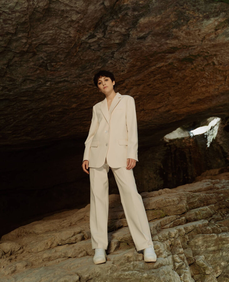Modern trouser suit - 图片 6