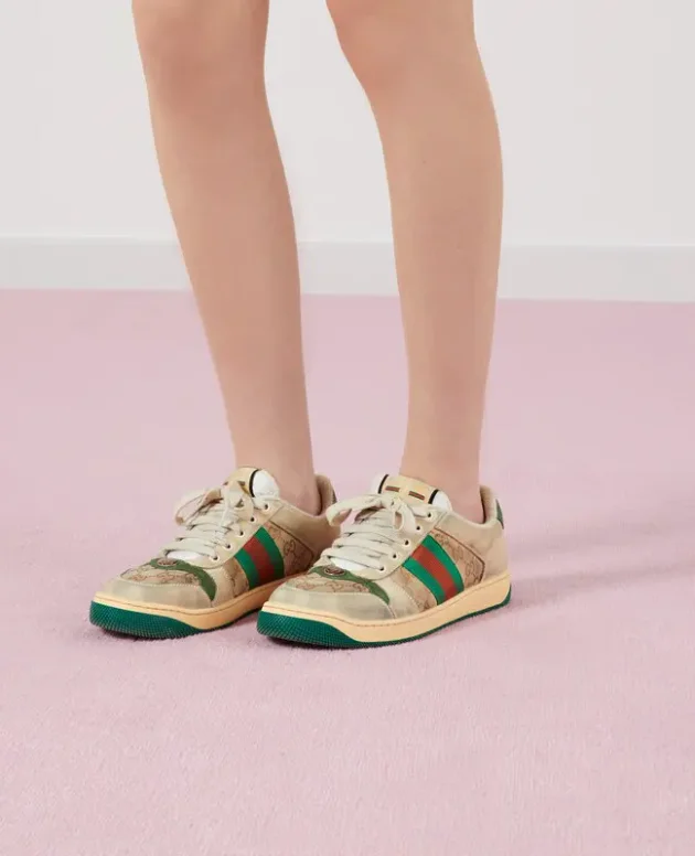 Screener系列女士男士牛皮革运动鞋5704439Y9209666